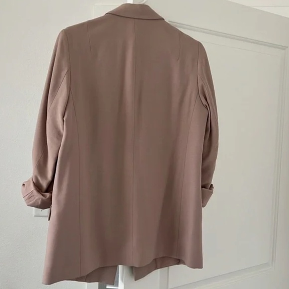 All Saints Aleida Blazer Dusty Rose Nude US 8 - Picture 2 of 4